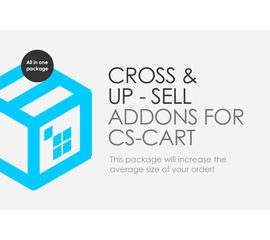 Пакет модулей Сross & Upsell для CS-Cart и Multi-Vendor проектов