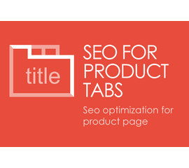 Модуль - SEO для вкладок товара