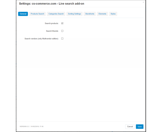 Живой поиск и история поиска - модуль для CS-Cart