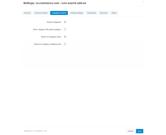 Живой поиск и история поиска - модуль для CS-Cart